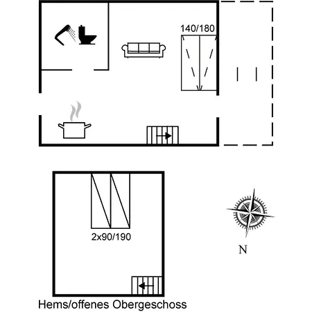 Gunhilde - 400m From The Sea In Bornholm By Interhome Apartmán Allinge-Sandvig